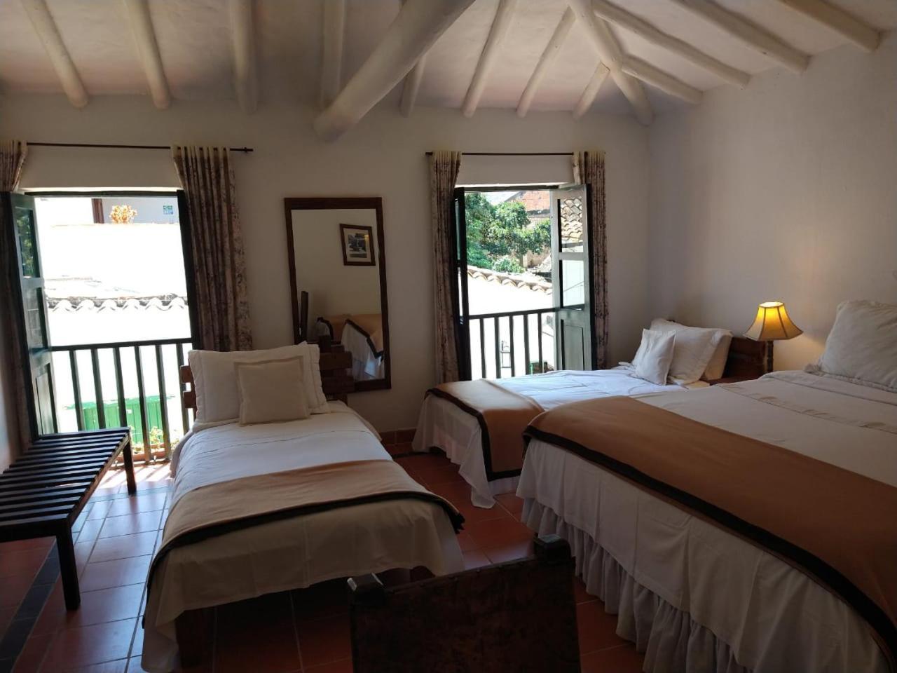 Hotel Meson De Los Virreyes Villa de Leyva Exteriér fotografie